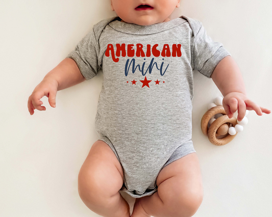American Mini Toddler 4th Of July Kids Graphic Tee
