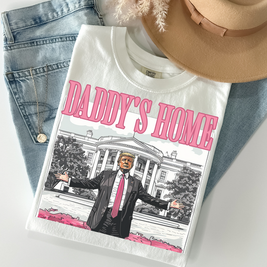 Donald Trump Sketch Daddy's Home Comfort Colors